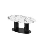 Marble white (Marmur / Czarny)