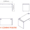 Biurko_130_bcz HUBERTUS Design — Biurko_130_bcz