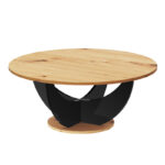 Dąb artisan / Czarny połysk