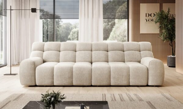 COCOON Bigsofa z elektrycznie wysuwanym siedziskiem
