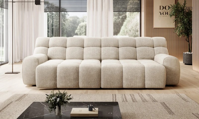 COCOON Bigsofa z elektrycznie wysuwanym siedziskiem