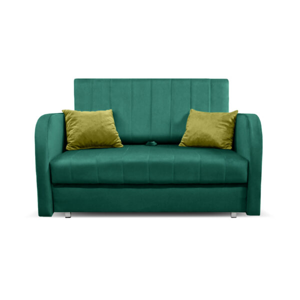 Sofa Basia 2-osobowa z funkcją spania i pojemnikiem
