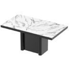 Marble White / Czarny