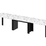 Marble White / Czarny