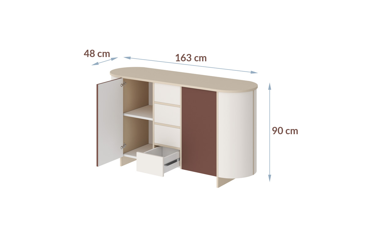 HUBERTUS Design — MEDUNO_model_cap_czerwony_kaszmir_wumiar