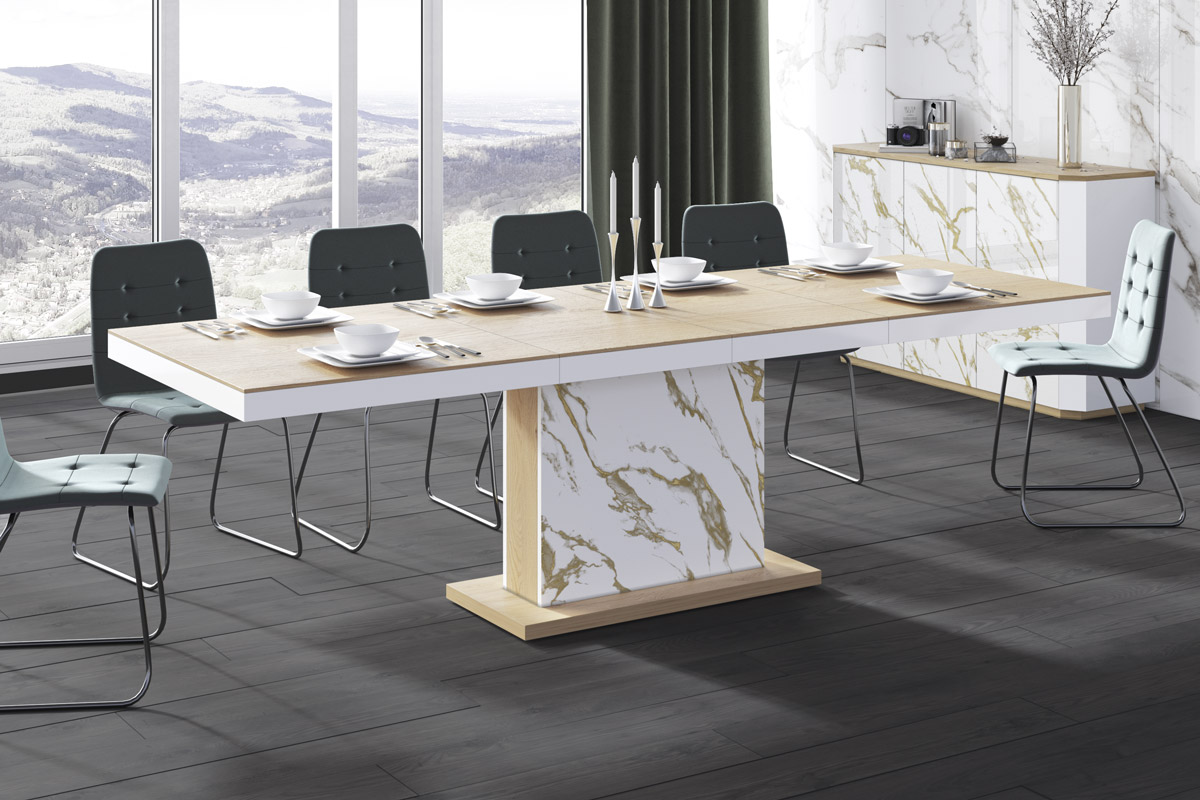 HUBERTUS Design — MODICA_wiz_dab_slonecznymarble_gold