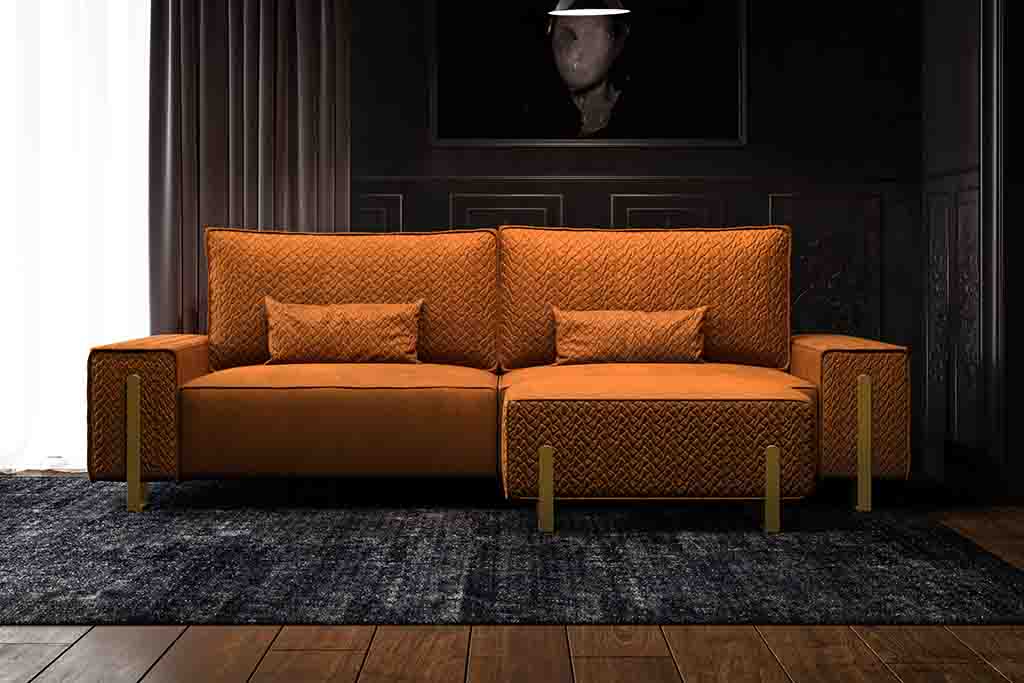Miwa sofa i pufa sofa do salonu