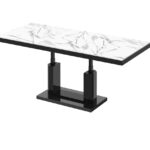 Marble white (Marmur / Czarny)