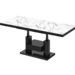 Marble white (Marmur / Czarny)