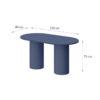 HUBERTUS Design — ROSETO_model_wymiar