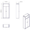 SZAFA_WYMIARY HUBERTUS Design — SZAFA_WYMIARY