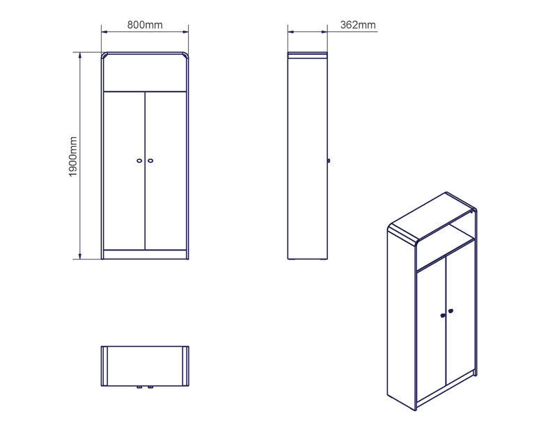 SZAFA_WYMIARY HUBERTUS Design — SZAFA_WYMIARY