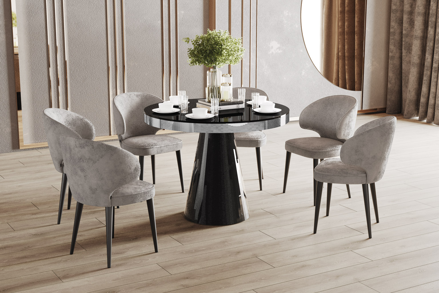HUBERTUS Design — TOLEDO_wiz_czarnyGLAM