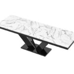 Marble white (Marmur / Czarny)
