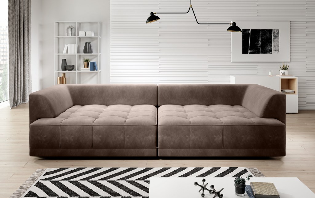 TIGA BIGSOFA z elektrycznie wysuwanym siedziskiem