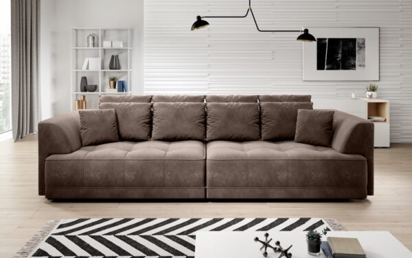 TIGA BIGSOFA z elektrycznie wysuwanym siedziskiem