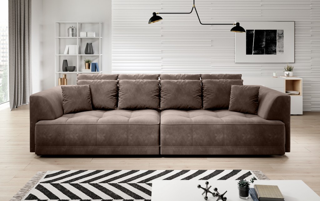 TIGA BIGSOFA z elektrycznie wysuwanym siedziskiem