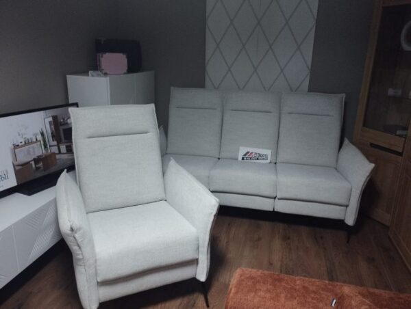 XAVI ZESTAW SOFA I FOTEL Z RELAKSEM | DOSTĘPNY OD RĘKI