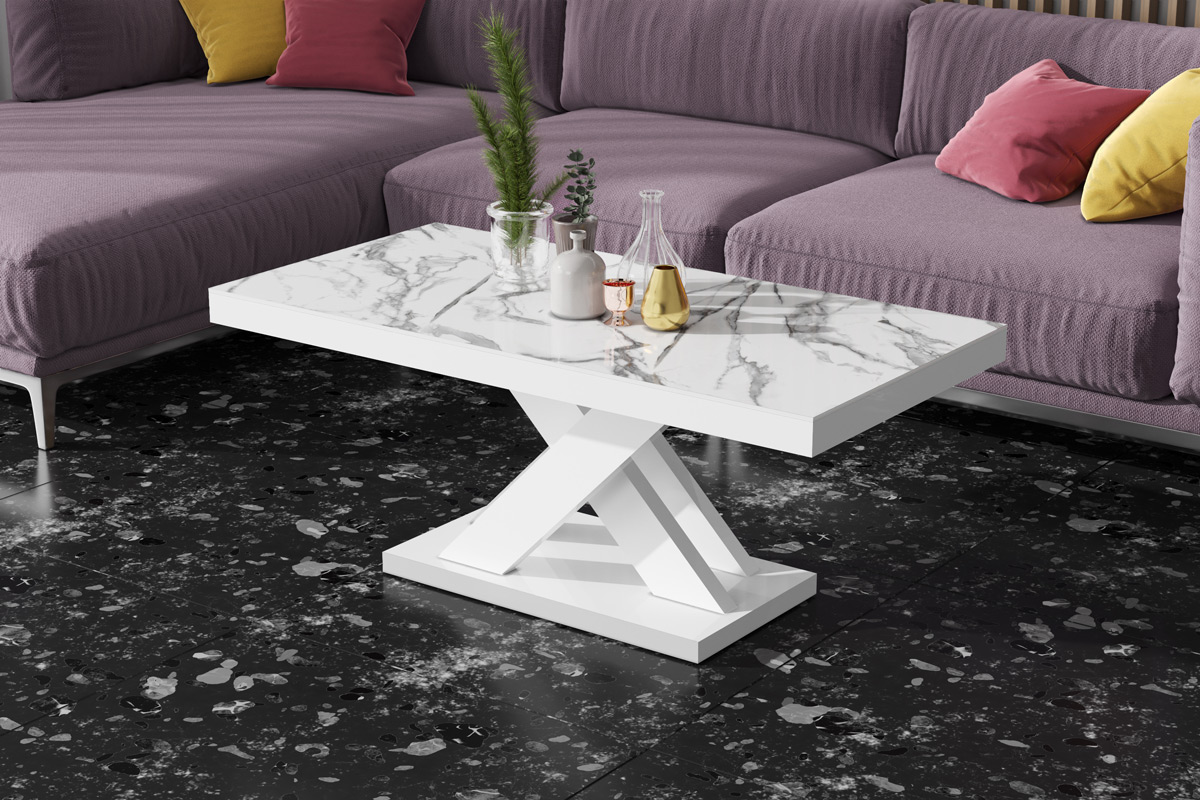 HUBERTUS Design — XENON_LUX_MINI_marble_white