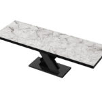 Venatino white (Marmur / Czarny)