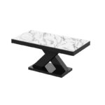 Marble white (Marmur / Czarny)