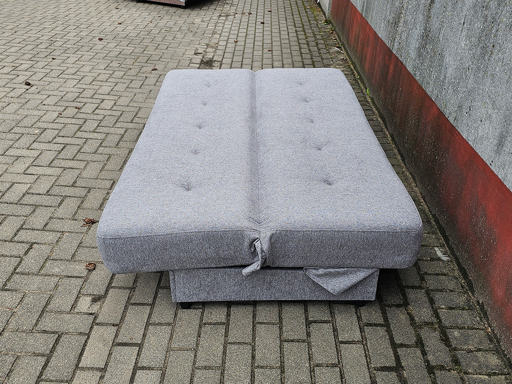 Wersalka ZOSIA szara bez boków