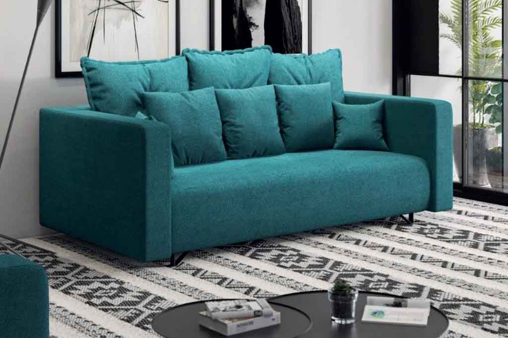 asami soba 1a Sofa ASAMI SOBA z funkcją spania i pojemnikiem