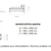 LUCIO Łóżko | Materac mini Bonell | Materac Pocket