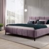 RIVA Łóżko 160x200 z pojemnikiem | Tkanina Ontario 16 | PROMOCJA | DOSTĘPNE OD RĘKI