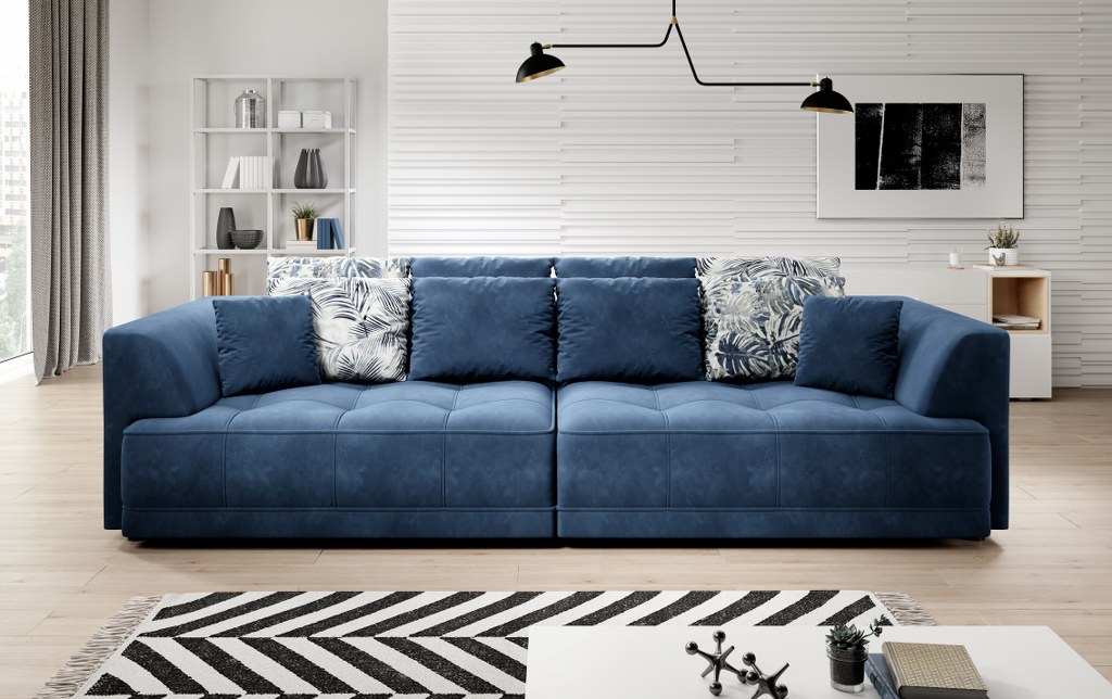 TIGA BIGSOFA z elektrycznie wysuwanym siedziskiem