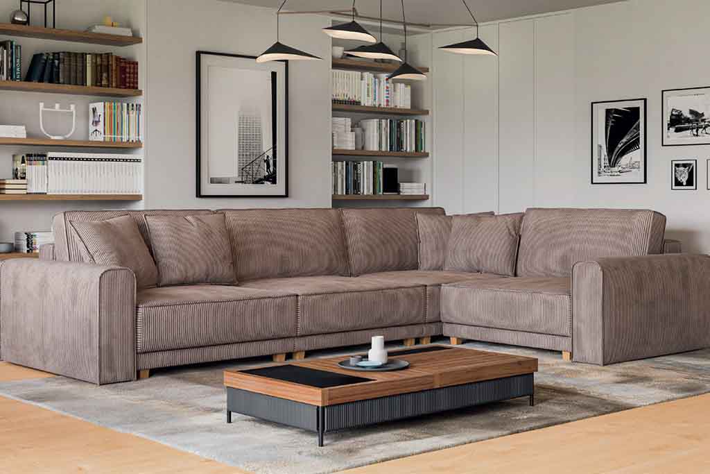 yuuko 3a Sofa Yuuko z funkcją spania - widok narożny