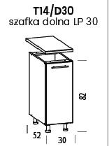liveo-09bae2c9a15bd585583a40c0.jpg TIFFANY Szafka T14/D30 | Dolna 30
