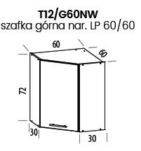 liveo-2012090119ba688ce8b0f776.jpg TIFFANY Szafka T12/G60NW | Górna narożna 60/60