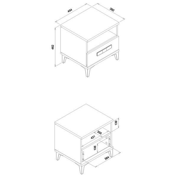 KUBO KB11 SZAFKA NOCNA