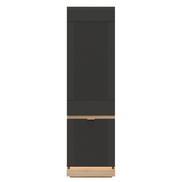 MILTON ML07 SZAFKA L/P | ANTRACYT