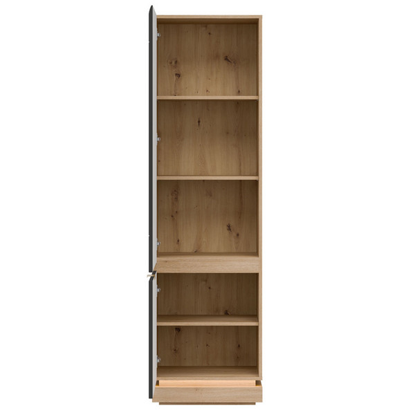 MILTON ML07 SZAFKA L/P | ANTRACYT