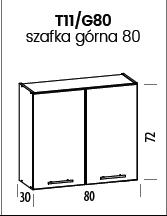 liveo-7b9501fb6c5eb274d6690b59.jpg TIFFANY Szafka T11/G80 | Górna 80