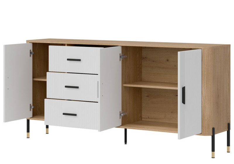 DANTE DT07 KOMODA | BIAŁY MAT