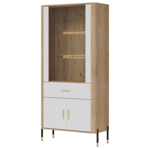 liveo-88a74307bc58dbd78f0d135b.jpg DANTE DT14 WITRYNA | BIAŁY MAT