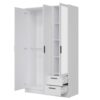 liveo-c82bb5e2de2063e7026aa784.jpg MONTANA Szafa z lustrem MT03 | biała