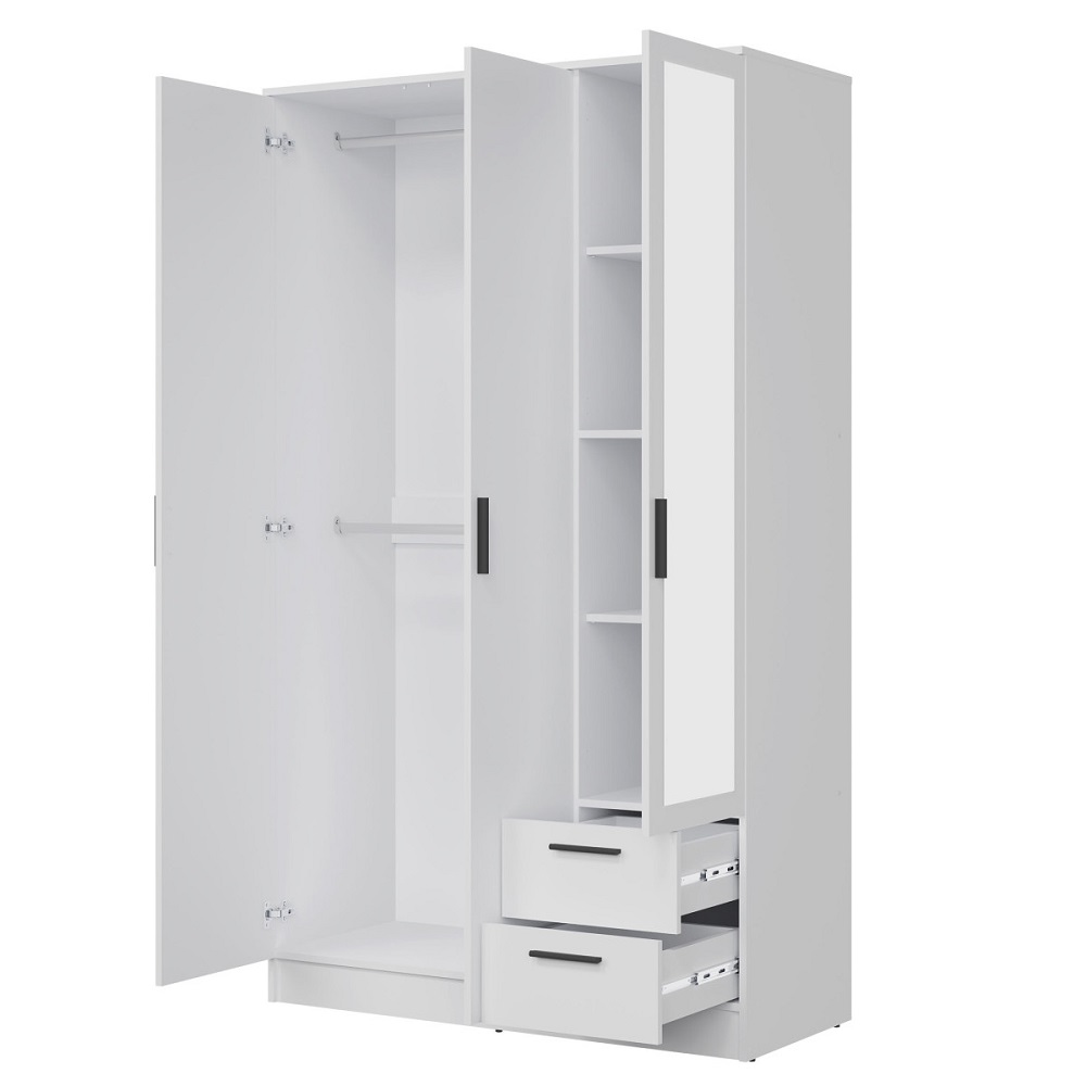 liveo-c82bb5e2de2063e7026aa784.jpg MONTANA Szafa z lustrem MT03 | biała