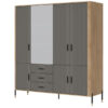 liveo-f490c1d7541f48dd9bc7ea33.jpg DANTE DT17 SZAFA Z LUSTREM | SZARY MAT