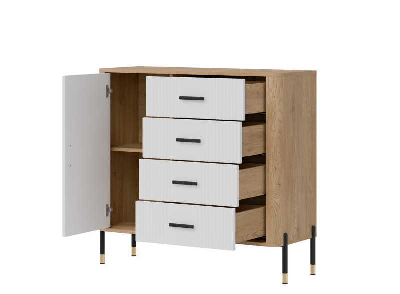DANTE DT08 KOMODA | BIAŁY MAT