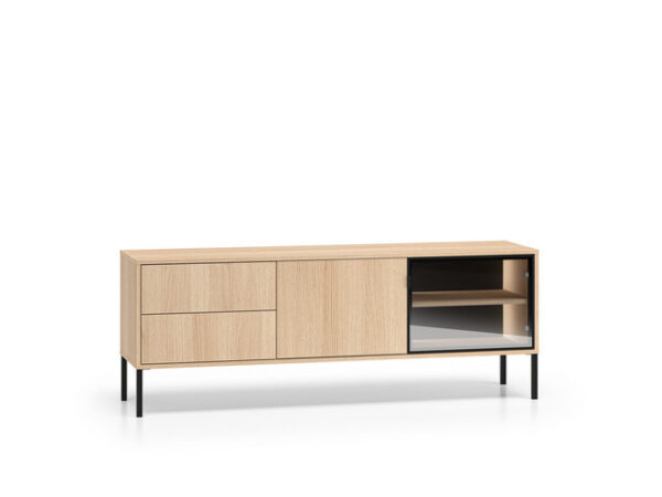 mlmeble-5882a78944cf017b55cf552f.jpg BARNEE 04 DĄB LINDBERG SZAFKA RTV