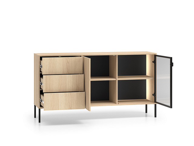 mlmeble-5a77bed67801d92ae76b61b1.jpg BARNEE 02 DĄB LINDBERG KOMODA