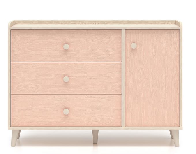 mlmeble-6980386a431fe7164395f4a7.jpg MEVEL 05 Komoda 120 | Millenial Pink + Piasek Pustyni