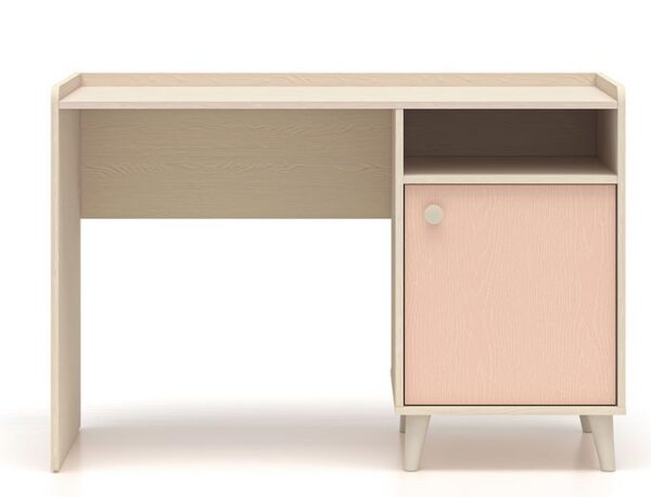 MEVEL 07 Biurko | Millenial Pink | Piasek Pustyni