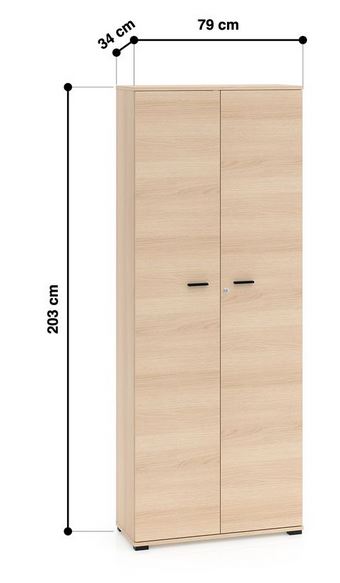 ODELIS 01 Regał zamknięty