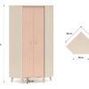mlmeble-f2e76fc8389ec44ffad51347.jpg MEVEL 01 Szafa Narożna | Millenial Pink | Piasek Pustyni