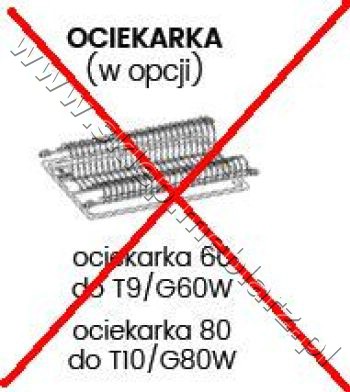 Ociekarka: BEZ OCIEKARKI